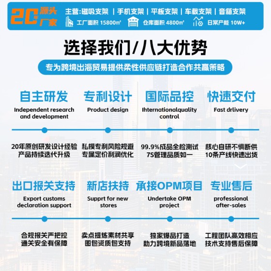 新款手机支架桌面批发多功能懒人平板支架可折叠升降直播手机支架